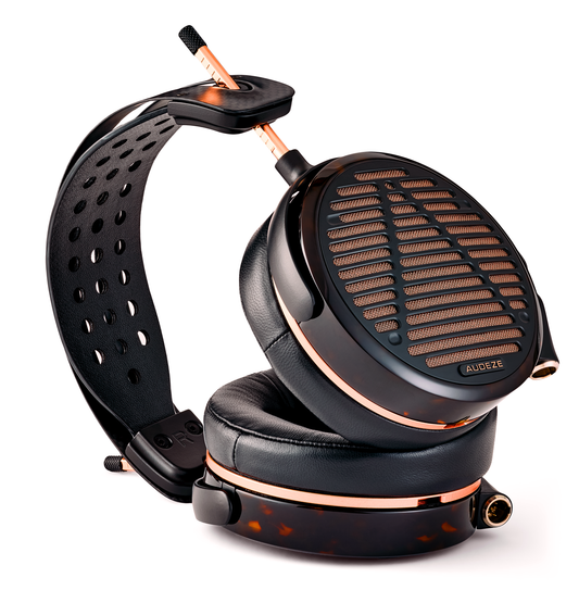Audeze LCD-5s, audífono planar insignia de acetato tipo carey